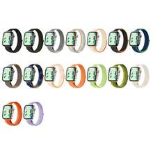 磁吸尼龍編織單圈錶帶，相容於 Watch Fit 4/4 Pro，矽膠錶帶相容於 Watch Fit 3 手錶錶帶 - Fit3/4/4Pro - 查看 11