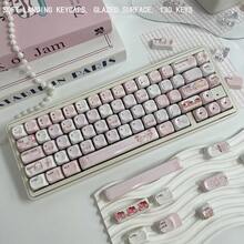 Gentle Landing Keycaps Glazed DIY Highly Attractive PBT Five-Sided Dye-Sublimation MOA Height Compatible With Mechanical Keyboards - View 2
