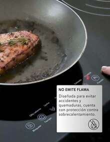 RCA RC-12E2 2-Burner Built-In Induction Cooktop, Tempered Glass, Touch Control, Auto-Off Timer, 5 Temperature Settings, Touch Lock System - US A Type Plug(220-240V) - View 4