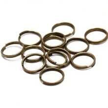 118pcs Double Layer Jump Rings Key Rings, Used For Making Keychain Accessories DIY Handmade Craft Assembly Connection Rings, Jewelry Making Accessories, Bag Accessories, Pet Accessories, Handmade Beaded Chain, Pendant Earring Clasp, Spacer Bead Connector, Bag Keychain Clasp, Open Jump Ring, O-Ring Connector, Double Loop Keychain Connection Ring DIY Supplies - Double Hoop Earrings - View 7