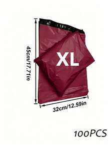 10/100pcs E-Commerce Shipping Packaging Bags, Super Strong PE Material, Self-Sealing, Multiple Sizes, For Holiday Peak Season Shipping, Thanksgiving Promotion Packaging, New Year Gift Mailing Bags - Multicolor - View 8