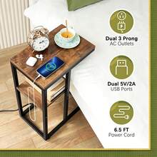 Sofa & Console Tables - Brown - View 5