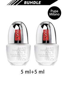 Pupa [Bundle] Multi Nail Care 7 In 1 Multifunction Base 001 5 Ml X 2 - 1 - View 1
