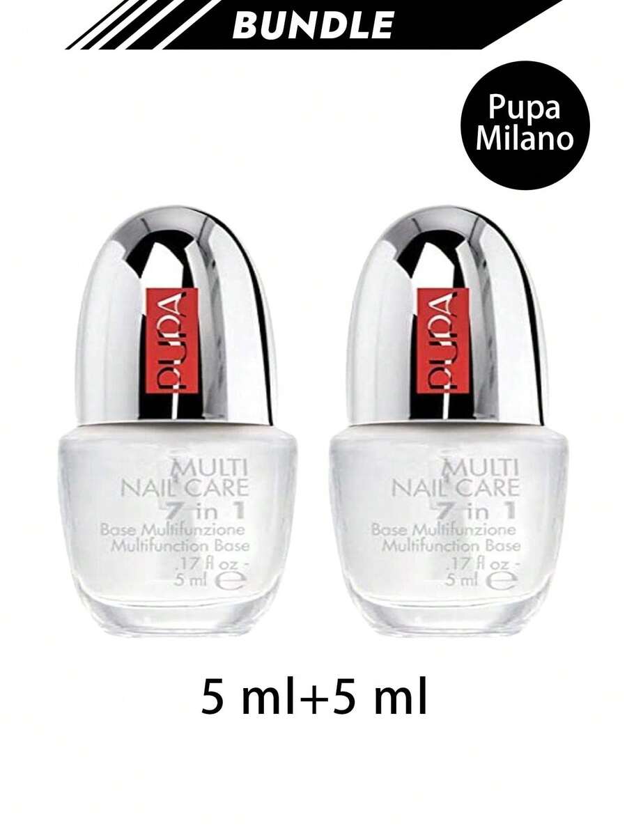 Pupa [Bundle] Multi Nail Care 7 In 1 Multifunction Base 001 5 Ml X 2 - 1 - View 1