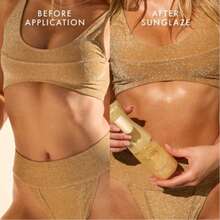 Shimmering Mist Body Glitter, Bronze Glow, Moisturizing, Sun-Kissed Fragrance, Sun Protection Product - Floral - View 5
