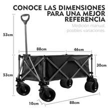 Carts & Wagons, Shopping Trolleys - Rubber Extended Flat Type 150L - View 4