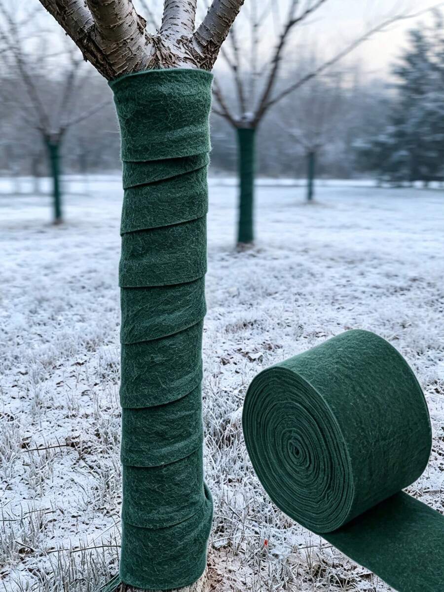Tree Wrapping Tape - Winter Tree Trunk Protection Tape With Insulation, Moisture-Proof And Pest-Proof Functions - Protective Band For Fruit Trees And Shrubs - Frost And Wind Protection - Suitable For Home And Commercial Gardens, Easy To Use - Multicolor - View 1