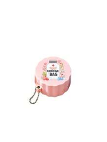 Portable Pill Bottle Organizer, With Chain,Travel Personal Pill Container For Pocket Purse, Medications And Personal Items, Boxes For Home And Outdoor - Multicolor - View 15