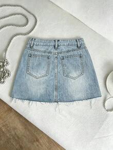 Women Denim Skirts - 2069 - View 2