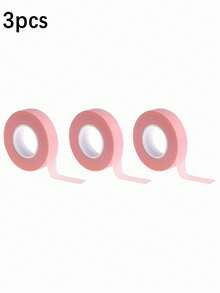 6 Rolls/3 Rolls/1 Roll Pack False Eyelash Extension Tape, Pink Breathable Fabric Tape, Suitable For False Eyelash Extensions, Gentle And Residue-Free, Skin-Friendly And Non-Irritating - Multicolor - View 10