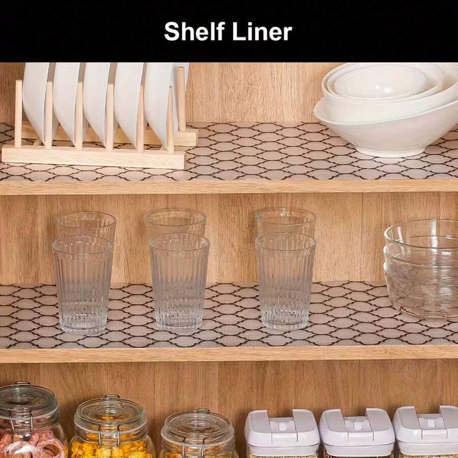 Universal Furniture Moisture-Proof Protection Mat, Thickened Wear-Resistant Dust-Proof Mat, Shoe Cabinet Drawer Liner, Cabinet Storage Mat, Oil-Resistant Liner, Thickened Dense Material, Wear-Resistant Scratch-Resistant, Effectively Protects Furniture Cabinets