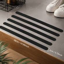 5pcs Non-Slip Pre-Cut Strips For Shower, Bathtub, Computer Desk, Surfboard, Indoor Stairs, Vanity, Outdoor Ladder, Swimming Pool, Tabletop, Skateboard And Bunk Bed Ladder - Multicolor - View 7