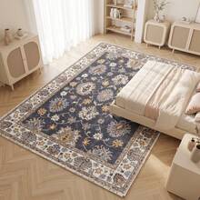 Washable Modern Minimalist Patterned Area Rug – Scandinavian Geometric Design, Contemporary Washable Carpet For Living Room, Bedroom & Home Decor - Camel - View 4