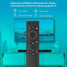 Solar Charging BN59-01385A Voice Remote Replacement For Samssung Smart TVs DIY Accessory - View 5