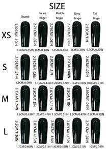 10Pcs Coffin Press On Nails, Tortoiseshell Amber Gradient, Blue Ombre & 3D Pearls Maillard Style False Nails For Party & Autumn - Multicolor - View 9