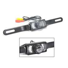 170° Wide-Angle Car License Plate Rear-View Camera, Waterproof Night Vision Backup Parking Camera - A - View 5