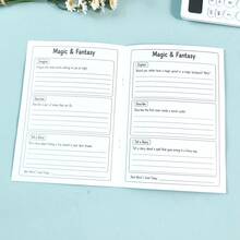 100 Little Things To Write About English Creative Writing Practice Book For Kids, English Topic Writing Exercise Notebook, Back To School Student Imagination Writing Enlightenment Notebook - Multicolor - View 5