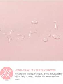 Strawberry Polka Dot Sweet Pink Lace Mousepad Korean Ins Style PU Leather Mouse Pad Large Size Aesthetic Decoration Deskpad Rug Desk Mat - View 9