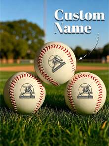 Personalized Baseball, Customized Baseball, Team Ball, League Ball, Baseball Gift, Baseball Season Gift Idea, Souvenir, Engraved Baseball, Personalized Gift From Son To Father, Team/League Ball, Perfect Christmas Gift - Multicolor - View 1