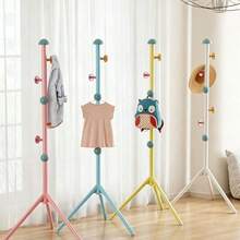 65 Inch Cute Style (High) Coat Rack, Mushroom Design, Eye-Catching Appearance, Strong Load-Bearing Capacity, Easy Installation, Suitable For Dormitory, Various Scenes, Space Saving, Sturdy Hooks, Storage, Mother's Day, Father's Day Gift - View 11