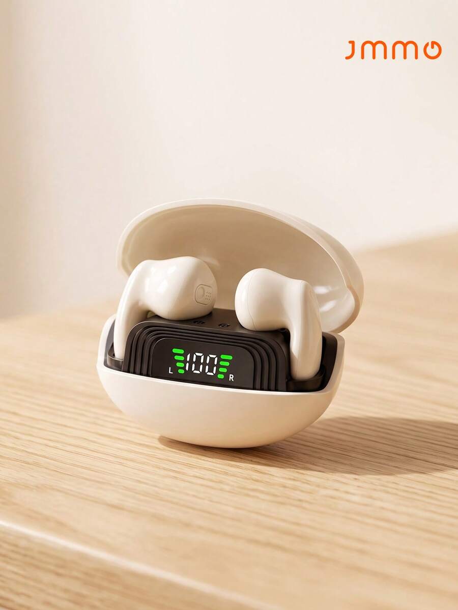 JMMO Wireless Earbuds, Digital Display TWS Stereo In-Ear Headphones, Back To School Essential For Sports Music - View 1