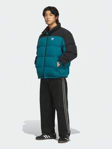 Adidas Originals Men's REGEN JKT Down Jacket Thick Down Jacket - Short KS6082 - Blue - View 6
