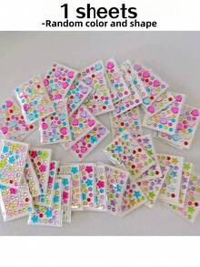 4620pcs Self-Adhesive Jewelry, Suitable For Handmade Crafts; Gem Stickers For Use; Also Flat Plastic Fake Jewelry For Scrapbooking, And Gemstones For Face Decoration - Multicolor - View 15