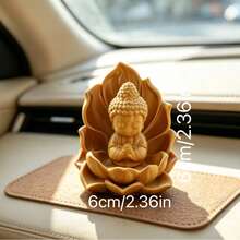 2PCS Lotus Buddha Creative Craft Car Decoration Ornament - A - View 6