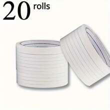 10/20 Rolls, Double-Sided Transparent Tape, 177.17 Inches, Strong & Durable, Gift Wrapping Tape, Used For Art, Crafts, Card Making, Scrapbooking, Non-Waterproof, Wood Surface Friendly - A - View 13