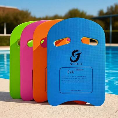 Professional Swimming Trainer, Universal Floating Board With Hand Grab Hole, Swimming Pool Water Board, Professional Swimming Equipment, U-Shaped High Buoyancy, Thickened EVA Material, Better Experience