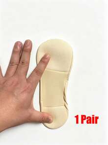 1 Pair Soft Invisible Anti-Slip Comfortable Insoles, Boat Socks, Ballet Socks, Suitable For Women's Shoes, Sneakers, Snow Boots, Casual Shoes, White Shoes, Shock-Absorbing Insoles For Autumn/Winter And Holiday Travel Essentials - Multicolor - View 12