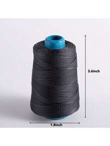 EDCUEBE7 1 Roll Nylon Waxed Thread, Kite Line, Shoe Repair Thread, Suitable For Leather Repair, Shoe Stitching, Hand Sewing Tires, Book Binding, Clothing Sewing, Fishing Net Weaving - Multiple Styles - View 9