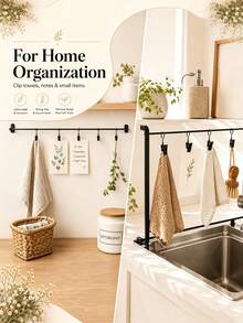 10pcs/20pcs Heavy Duty Rust-Proof Metal Curtain Clips, Strong Grip Multi-Purpose Hanging Clips For Curtains, Photo Display, Banners, Party And Wedding Wall Decor - Multiple Styles - View 5