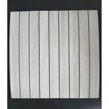 1/8/16pcs Self-Adhesive Sound-Insulating Wood Lattice Wall Stickers, Waterproof PVC Decorative Film, Textured Acoustic Wall Stickers, Multi-Purpose For Living Room Bedroom Walls, Kitchen Cabinets Drawer Liners, Desk Tabletop, Shelves, Floor Renovation - Grille Wood Grain 2 - View 18