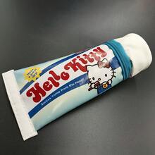 Hasbro Túi đựng khóa kéo hình tuýp kem đánh răng Sanrio Hello Kitty, thiết kế độc đáo sáng tạo, túi đựng khóa kéo dung tích lớn cho bút và vật dụng nhỏ, phụ kiện trang trí và sắp xếp bàn làm việc vui nhộn - A - Xem 8