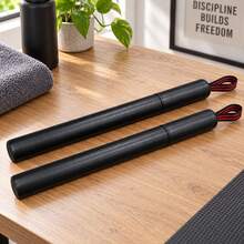 2Pcs Boxing Training Sticks 58cm Boxing Precision Training Sticks PU - Black - View 5