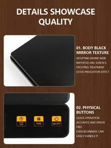[Best-Seller] Precision Kitchen Scale With High Capacity, Made From Easy-To-Clean Materials; Suitable For Baking And Cooking. Features Unit Switching, Precise Measurement, And A Tare Function (Batteries Not Included). - Kitchen scales - View 4