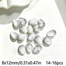 14-16pcs Teardrop Shaped Loose Beads 8x12mm DIY Jewelry Handmade Beading, Suitable For Bracelet, Necklace, Earring Making - 8*12mm Teardrop Beads - View 13