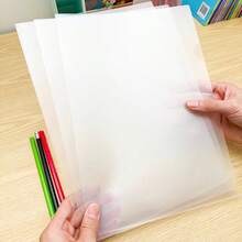 10/20/30 L-Shaped A4 Document Folders, Two-Page Document Sleeves, Single-Sheet Clips, Transparent Single-Page Clips, Insert Protective Film For Office Use - A4 - View 9