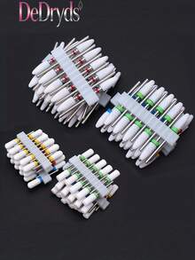 DeDryDS 10pcs Electric Nail Drill Bit Set, Milling Flame Head, Corn File Head, Foot Care Machine Polishing Accessories - Multicolor - View 8