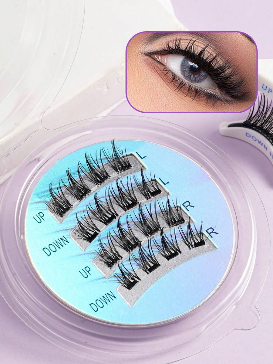 Magnetic Glue-Free Design Flying Eye Makeup Beginner Quick & Easy Wear - View 1
