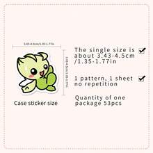 Hasbro 50pcs/1set Pokémon Cartoon Stickers KPOP Merchandise - Multicolor - View 2