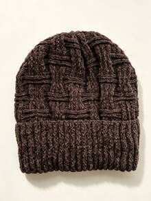 1/2/3 Pcs Pack Solid Color Simple Knitted Beanie Hat For Men, Suitable For Daily Wear Casual - Multicolor - View 10