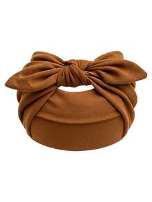 Women's Wide Bow Headband – Stretchy, Knotted, African-Style Headwrap – Non-Slip Elastic Hairband (1-Pack) - Multicolor - View 11
