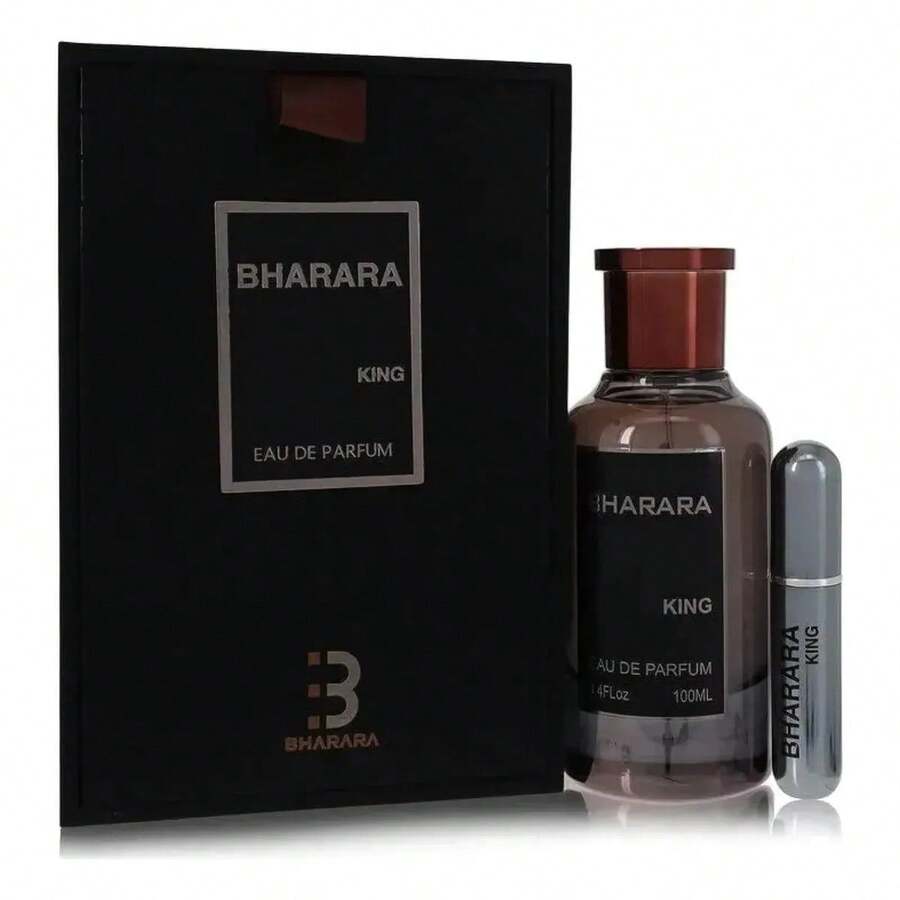 Eau De Parfum King De Bharara Para Hombre, Spray 3.4 Fl Oz / 100 Ml - Fresco - Ver 1