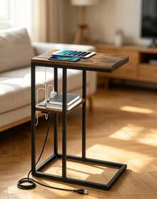 Sofa & Console Tables - Brown - View 6