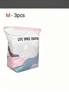 2026 Pump-Free 3D Vacuum Storage Bag, 80% Compression Rate, Extra Large Capacity, 3D Roll-Up Vacuum Sealed Bag, Upgraded Large Capacity Compression Storage Bag, Suitable For Bedding, Clothing, Blankets, Oversized Bedding, Travel Storage Cubes - Multicolor - View 10