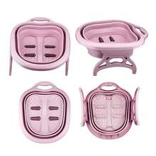 1PC Pedicure Relax Bath Massage Bucket Feet Therapy Folding Portable Foot Spa - View 8