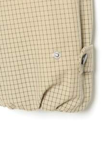 Women's Casual Plaid Colorblock Collar Jacket, Autumn New Style, Comfortable Polyester Fiber Fashion Outerwear - Champagne - View 9