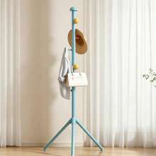 65 Inch Cute Style (High) Coat Rack, Mushroom Design, Eye-Catching Appearance, Strong Load-Bearing Capacity, Easy Installation, Suitable For Dormitory, Various Scenes, Space Saving, Sturdy Hooks, Storage, Mother's Day, Father's Day Gift - View 8